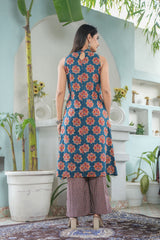 Elegant Floral Printed Suit Set - Stylish Ethnic Wear for Women