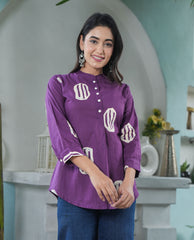 Floral Top Ethnic Wear for Women