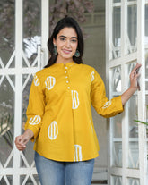 Sunlit Bloom Floral Top for Women