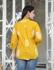 Sunlit Bloom Floral Top for Women