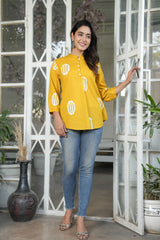 Sunlit Bloom Floral Top for Women